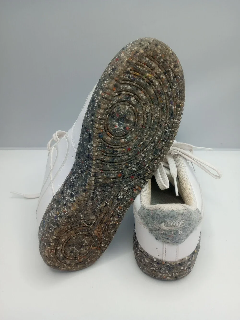 Nike Air Force 1 GS Recycled Wool Pack White Shoes DB2813-100 Youth 4.5 Sneakers